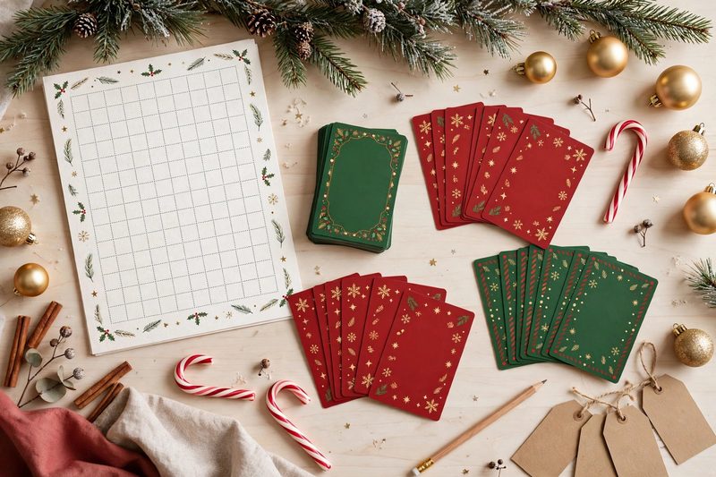 Christmas Party Games Bundle — printable holiday games and gift tags